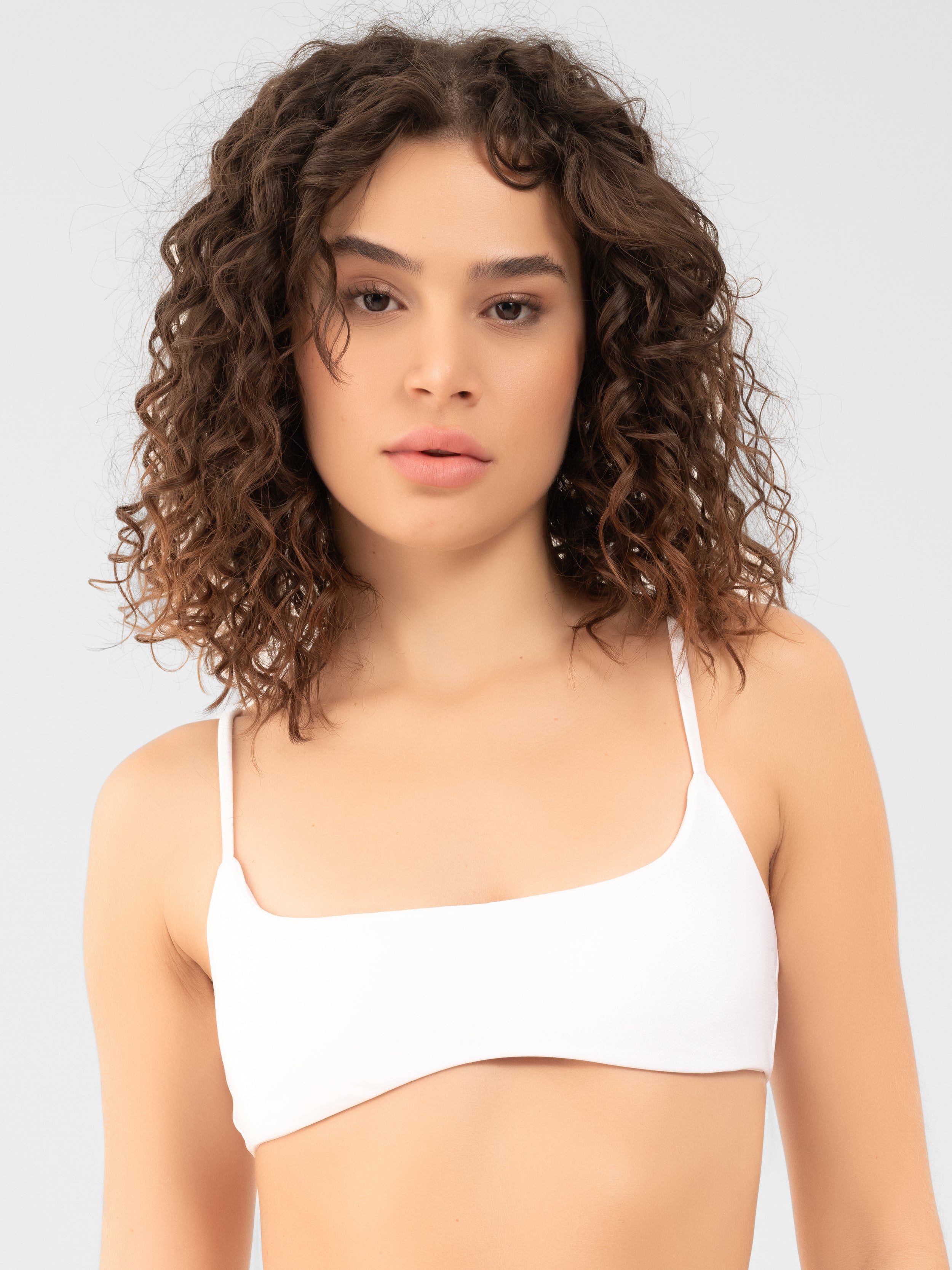 MIA WHITE CROP TOP